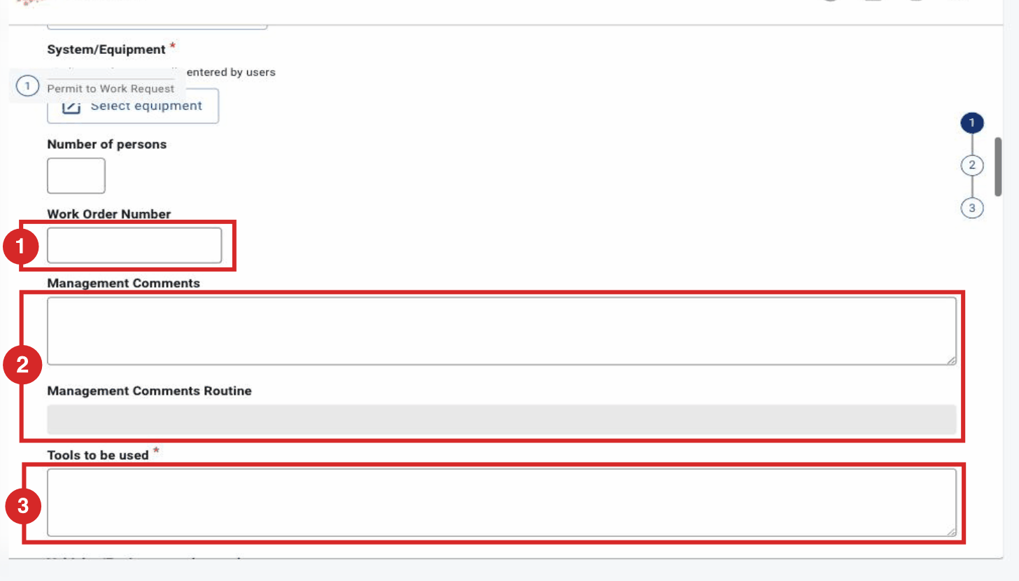 Optional fields lower in the form.